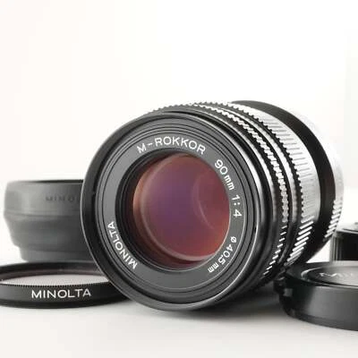MINOLTA M-ROKKOR 90mm F4 For Leica M MF Prime Lens from Japan #4357 - Image 1 of 4