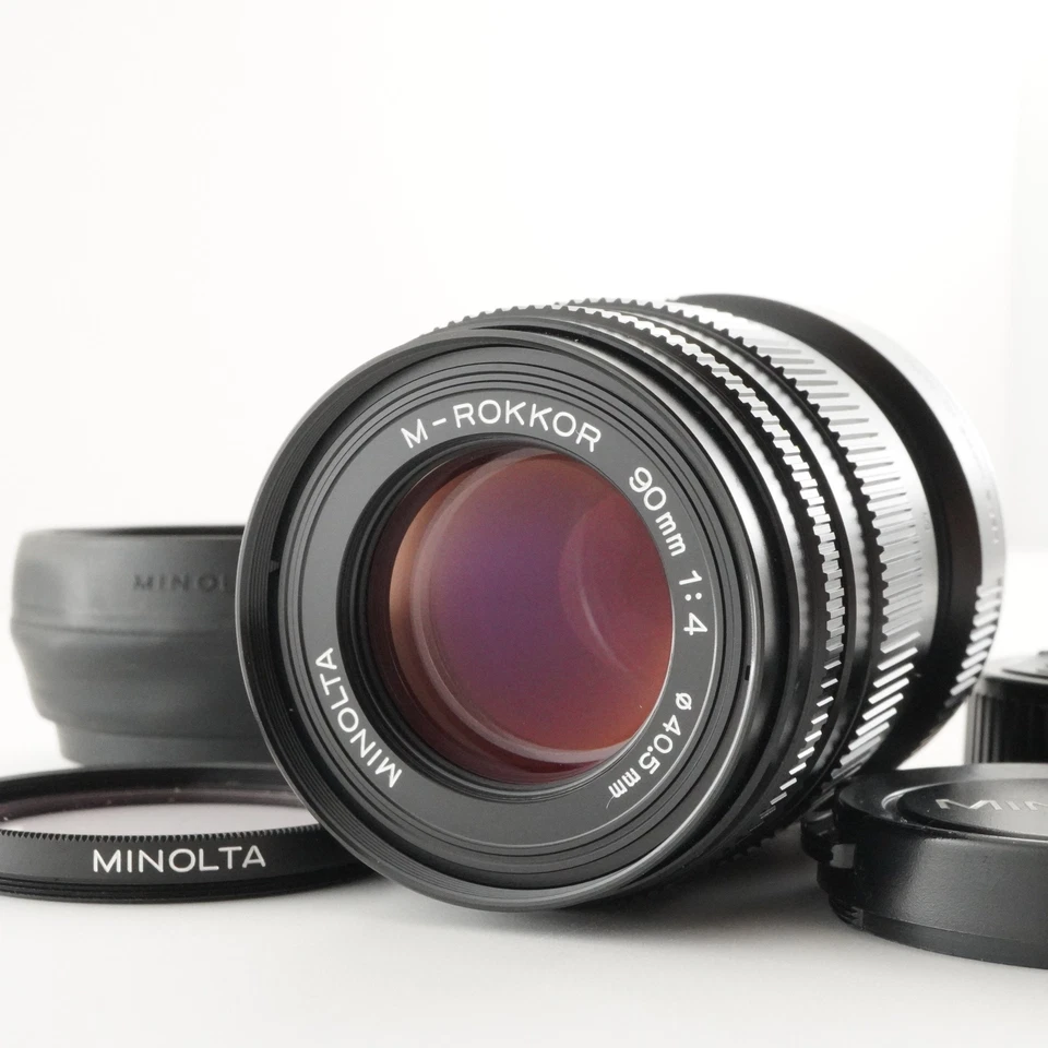 MINOLTA M-ROKKOR 90mm F4 For Leica M MF Prime Lens from Japan #4357 - Image 1 of 4