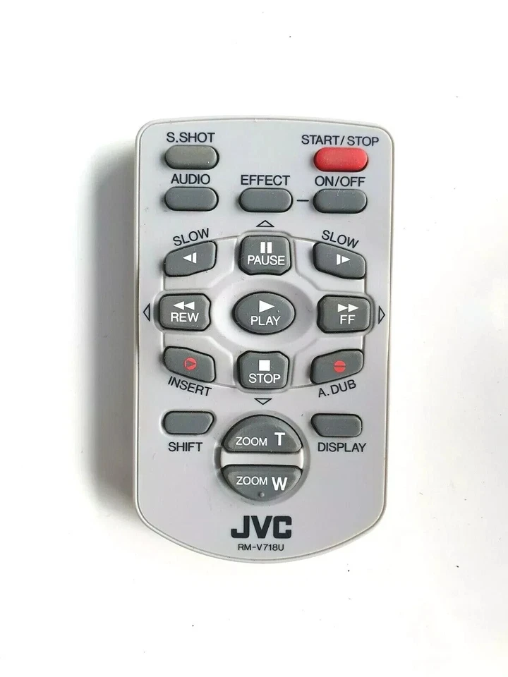 Genuine Original  JVC RM-V718U Camcorder Remote Control  for GRD200EK - Image 1 of 4
