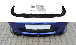 Front Diffuser Diffusor Maxton Design Gloss Black Abs For Ford Focus Mk1 Rs - Picture 1 of 7