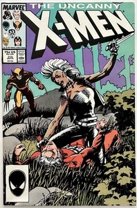 Uncanny X-men #216 1st Appearance VF- - Picture 1 of 21