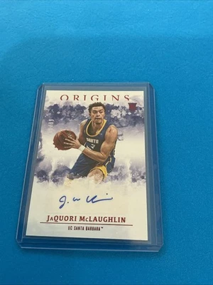 2021-22 Chronicles Draft Picks JaQuori McLaughlin Origins Red Foil Auto #/99 - Image 1 of 2