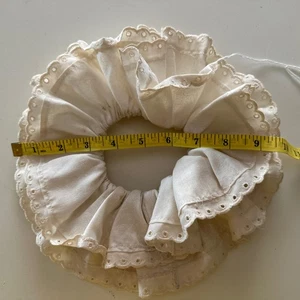 Vintage Decorative Ruffle Band Suggested Uses Candle Hugger, Lamp Scarf, Doll - Picture 1 of 3