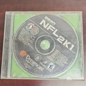 SEGA Sports NFL 2K1 - Sega Dreamcast (NTSC-U/C, 2000, Sports, No Manual)