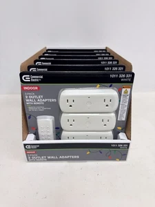 6 kommerzielle elektrische drahtlose Innenbereich Fernbedienung AC/DC Adapter (3er-Pack) - Bild 1 von 5