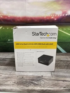 StarTech.com SDOCK2U33 USB 3.0/eSATA 1:1 SATA Duplicator Dock mit UASP - Bild 1 von 5