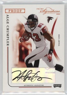 2004 Prime Signatures Bronze Proof Signatures /150 Alge Crumpler #3 Auto - Image 1 of 2