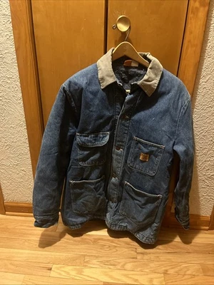 Chaqueta de Colección Big Ben Wrangler Denim Forrada con Manta Talla 40 Reg Hecha en EE. UU. Foto 1 de 4