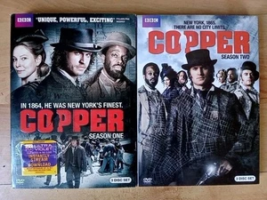 Copper - Season 1 & 2. Tom Weston-Jones, Kyle Schmid. US Imports (BBC 6xDVD Box - Picture 1 of 6