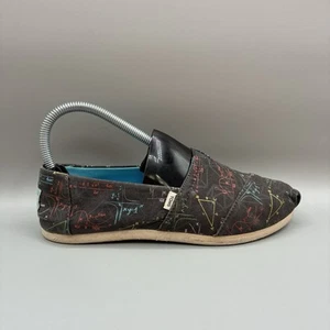 Toms Alpargata Math Cloudbound Flats Women’s 6.5 Black Slip On Casual Loafers - Picture 1 of 8