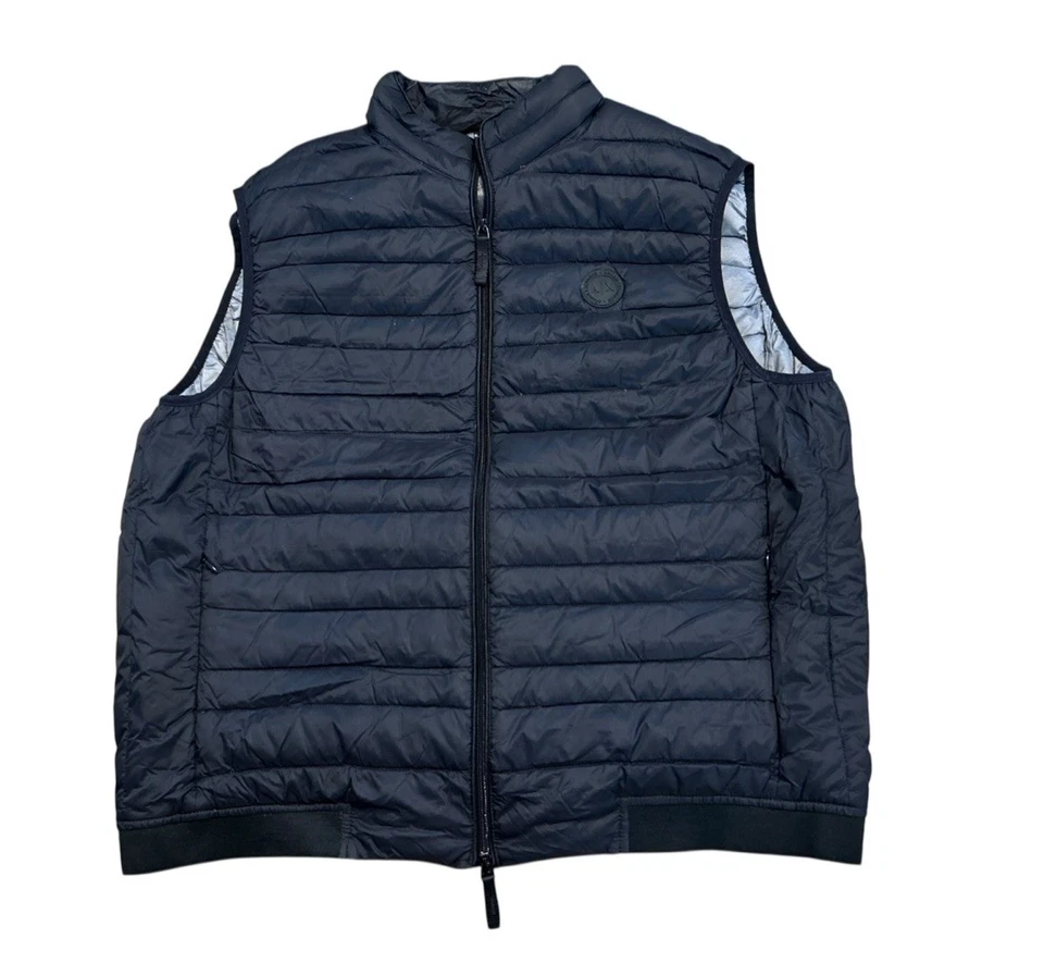 Armani Exchange Men's Puffer Goose Down Quilted Packable Vest Jacket Size XXL - Image 1 of 4
