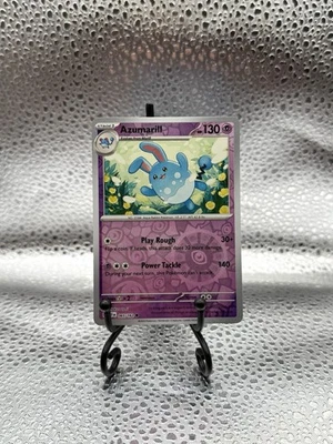 Azumarill 065/162 SV05: Temporal Forces Reverse Holo - NM - Pokemon - Image 1 of 2