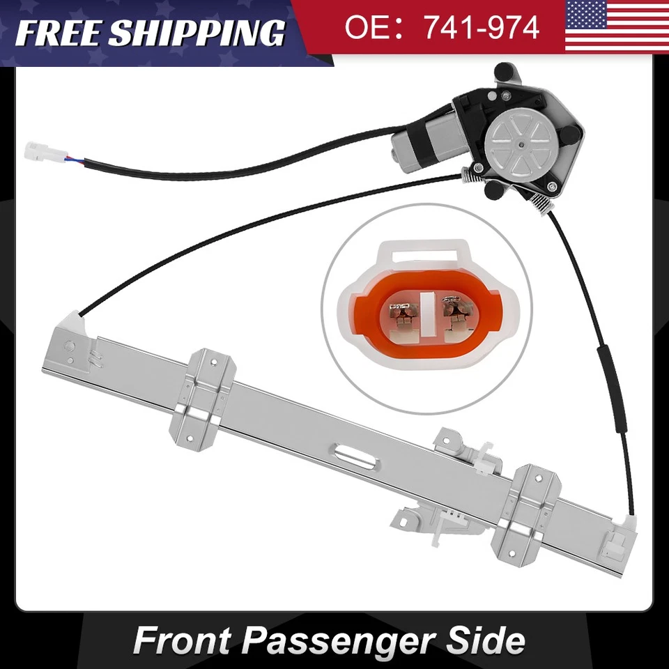 Conjunto de motor y regulador de ventana eléctrica delantero izquierdo para Chevrolet Tracker 1999 Foto 1 de 4