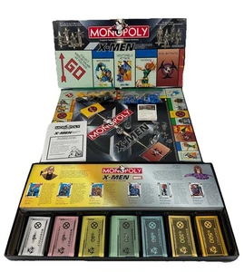 Monopoly X-Men Collector's Edition Board Game Limited 2000 100% Complete - Picture 1 of 15