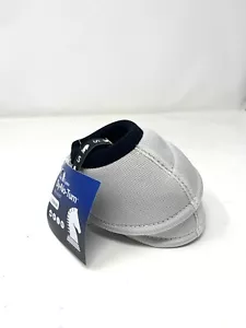 Pair Classic Equine Dy*No Turn Bell / Overreach Boots - White - Small - Picture 1 of 4