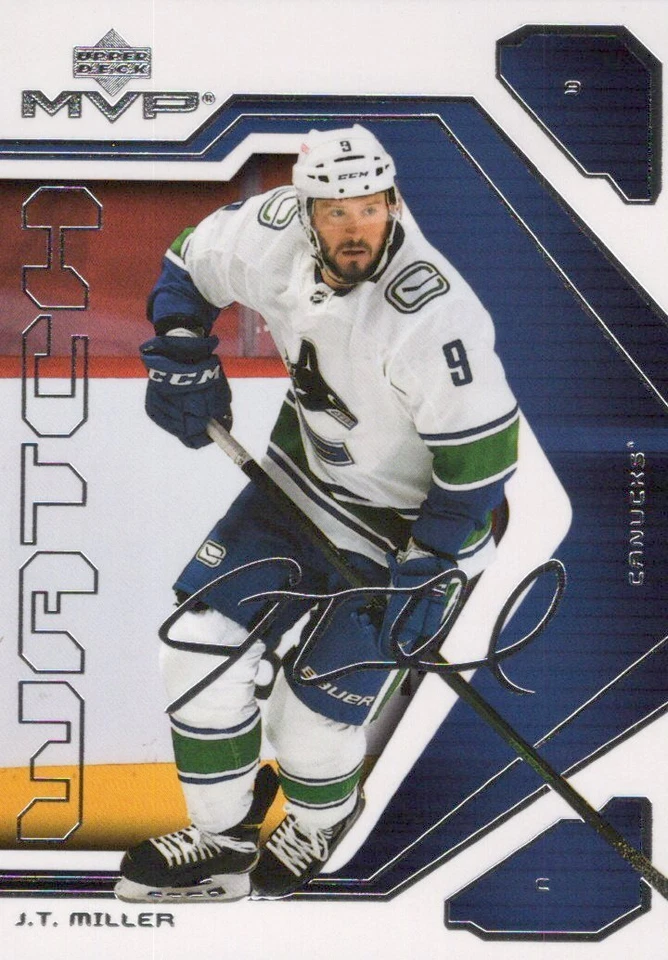 2021-22 Upper Deck MVP 20th Anniversary #74 J.T. Miller Vancouver Canucks - Image 1 of 1