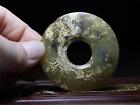 China Hong Shan Culture Old Jade Stone Yu Bi Yu Huan Yu Pei Amulet Pendant Xy058
