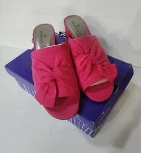 Worthington Womens Pink Sandals Shoes Size 9 M Freemont - Picture 1 of 6