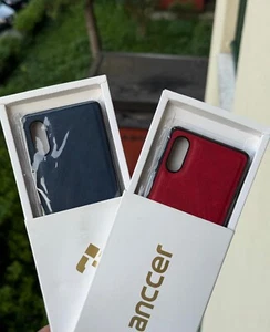 2 Custodie Anccer Xperia L5 Rosso e Blu in Pelle – Spedizione Gratuita💯 - Foto 1 di 3