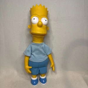"Los Simpson Bart Simpson 1990 Dan Dee siglo XX 17"" vinilo muñeca de peluche juguete" - Imagen 1 de 11