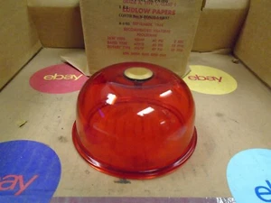 aircraft anti collision red lens p/n  delta pa7055 4 in x 2 in - Picture 1 of 3