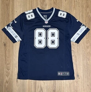 Nike NFL Dallas Cowboys Trikot Jugend Gr. L 14/16 Dez Bryant #88 blau silber gebraucht, in einwandfreiem Zustand - Bild 1 von 7