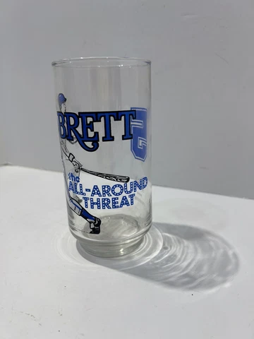 George Brett 5 Kansas City Royals MLB Baseball 1981 Pepsi Glass Cover