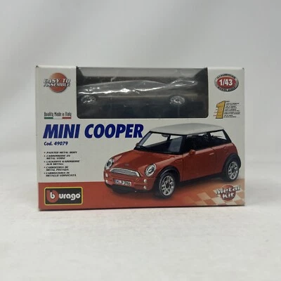 BBURAGO 1/43 -- MINI COOPER 49079 - Kit de metal Foto 1 de 4