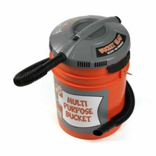 Bucket Head BH0100 Wet Dry Portable 5 Gallon 1.75 HP Vacuum Cleaner