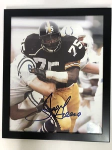Signed 8x10 JOE GREENE Pittsburgh Steelers Autographed Photo COA Mounted - Picture 1 of 8