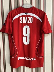 CHILE Nationalmannschaft 2008 #9 SUAZO SHIRT TRIKOT TOP Fußball BROOKS Gr. M - Bild 1 von 17