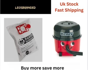 Henry Hetty Numatic hepa Flo kompatibel Staubsauger Mikrofaserbeutel NVm-1CH - Bild 1 von 4