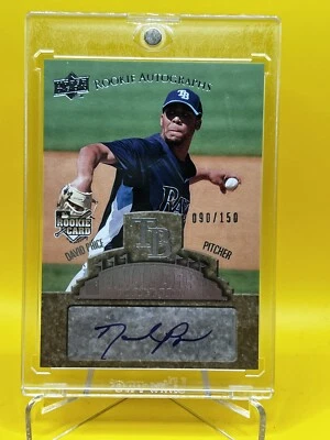 2009 Upper Deck Ballpark коллекции #/150 DAVID PRICE дебютант автограф #76 RC - Изображение 1 из 4