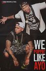 Chris Brown & Tyga - A3 Poster (Ca. 42 X 28 Cm) - Clippings Fan Sammlung Neu