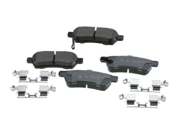 Juego de pastillas de freno trasero Akebono 76ZW54F para Nissan Xterra 2005-2015 Foto 1 de 1