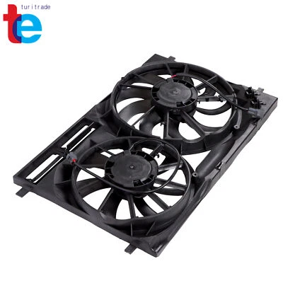 Radiator Condenser Fan Assembly 2015-2021 For Ford Transit-150/250/350 3.5L 3.7L - Image 1 of 4