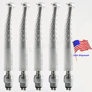 USA Standard Dental High Speed Handpiece Turbine + 4Hole Quick Coupler 360° FDA - Picture 1 of 14