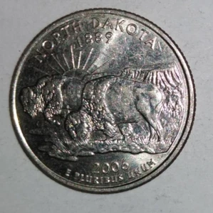 YOU PICK 5 FOR $5 + FREE SHIPPING - 2006 - D Mint - North Dakota State Quarter - Picture 1 of 1
