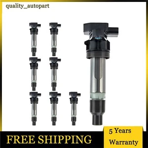 8 Ignition Coils For Buick Lucerne 4.6L 2007-2010 2011 Cadillac SRX STS 2007-09 - Picture 1 of 9