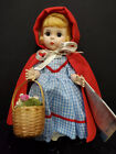 Madame Alexander Little Red Riding Hood Doll 8"  482 Vintage Basket Tag No Box