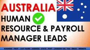 Australia Human Resource Managers, Australia Payroll Managers, HR Managers List  - Picture 1 of 1