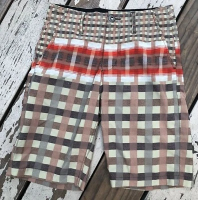 VOLCOM • Mens FRICKIN V4S Surf & Turf STRETCH Walk Shorts HYBRID Board Shorts 27 - Image 1 of 4