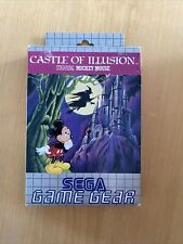 Castle of Illusion Mickey Sega Game Gear Complete CIB Sammlung Lot Top Condition