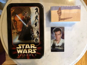 1999 Topps Star Wars Episode 1 Complete 80-Card Widevision Set Obi Wan Tin/Foil - Picture 1 of 12