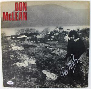 Don Mclean The Rainbow Collection Signed Album Cover W/ Vinyl PSA/DNA #S80810