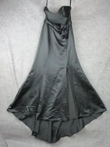 Alfred Angelo's Disney Fairy Tale Wedding Dress Women's 14 Black Long Gown Party - Picture 1 of 22