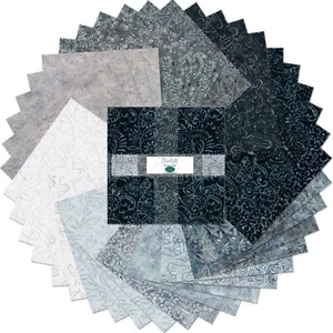 Batiks Wilmington - Starlight - Joyas de 10 quilates - Cuadrados de 10" - Paquete de 42 piezas - Imagen 1 de 1