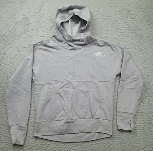The North Face Youth M 10/12 Hoodie Long Sleeve Shirt Gray - Picture 1 of 9