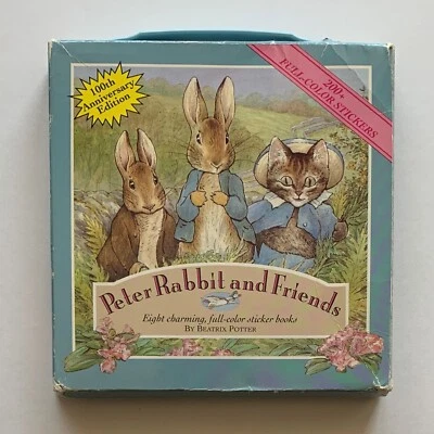 Peter Rabbit & Friends de Beatrix Potter - 8 libros de pegatinas a todo color **3 usados** Foto 1 de 4