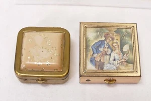 2 Vintage Pill Boxes - Picture 1 of 4